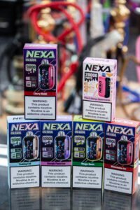 Nexa 2000 Puffs & Ultra 5000 Puffs disposable vapes at One Stop Smoke Shop – long-lasting battery, rich flavors, and smooth hits.