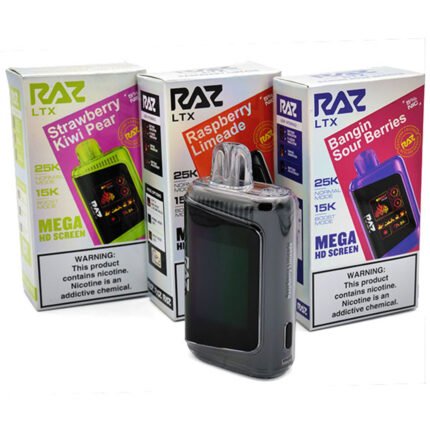 Raz LTX 25k puffs at one stop smoke shop